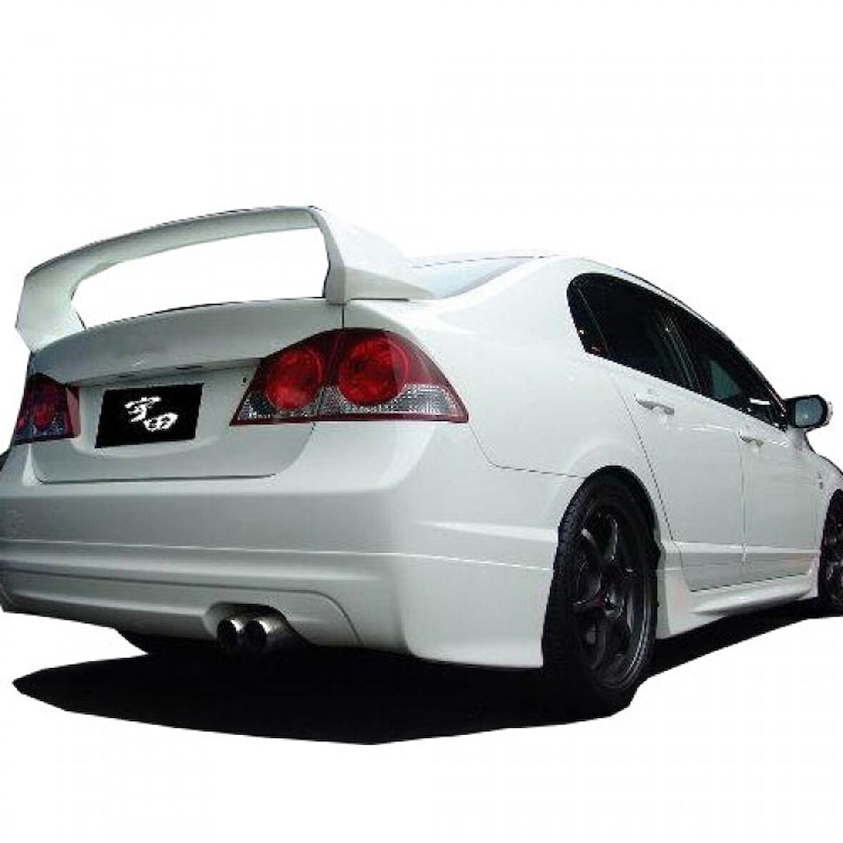 Honda Civic 2007-2011 Mugen Yüksek Spoiler Boyasız