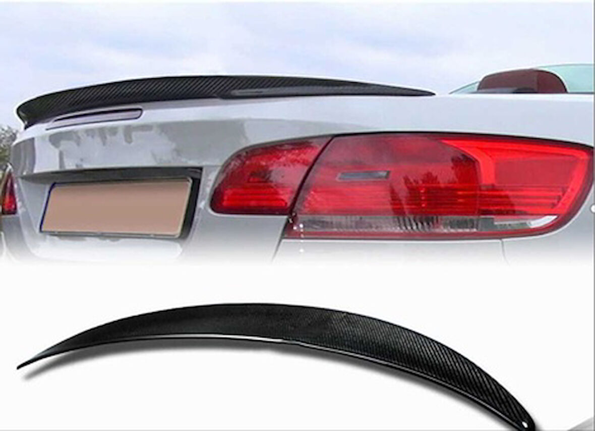 Bmw 3 Serisi E46 E93 Spoiler Parlak Siyah