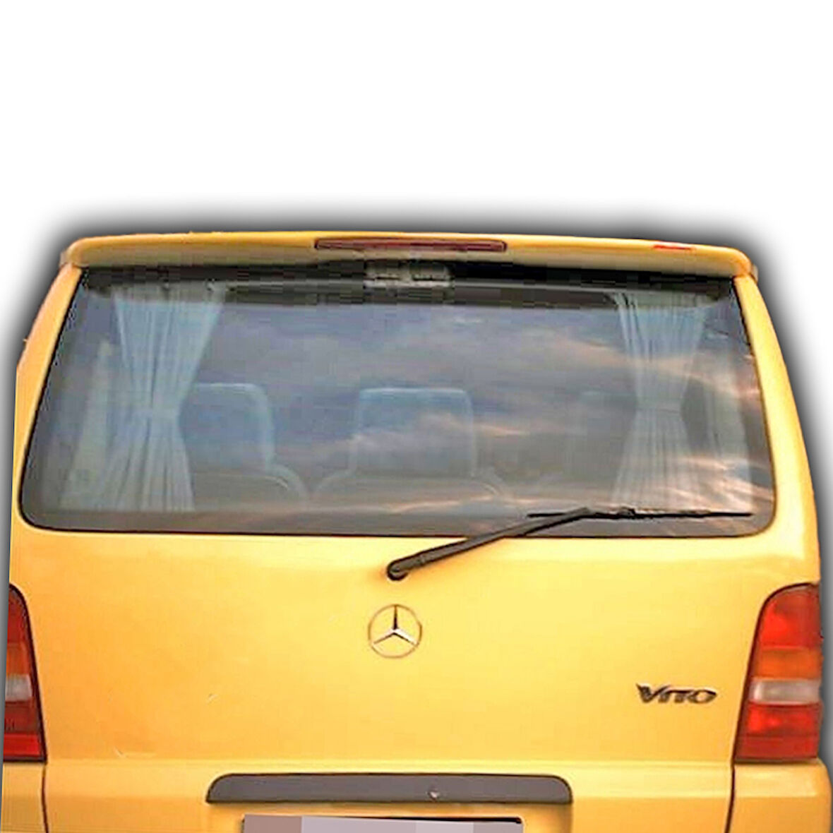 Mercedes Vito W639 Uyumlu Eski Kasa Işıklı Spoiler Boyasız