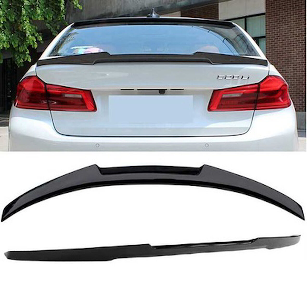 Bmw 5 Serisi G30 M4 Spoiler Parlak Siyah