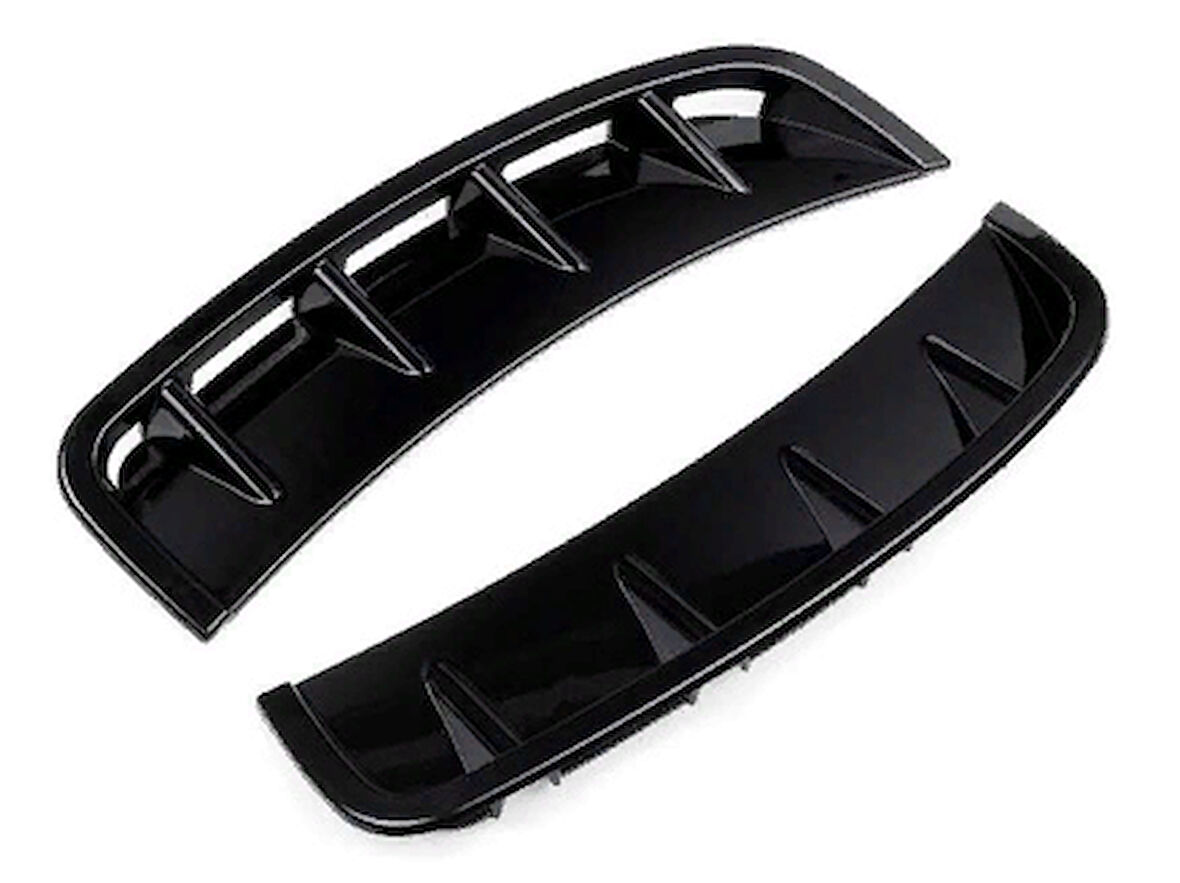 Mercedes W177 A Serisi 2019+ Uyumlu Ön Tampon Izgarası (vent) - Piano Black