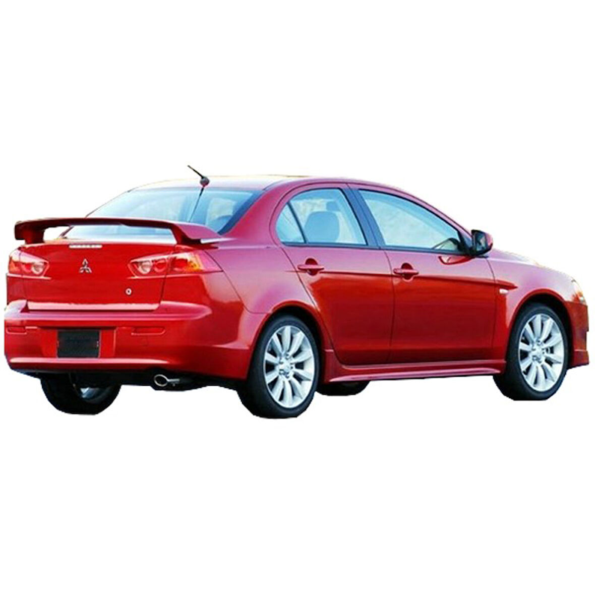 Mitsubishi Lancer 2008-2013 Yüksek Spoiler Boyalı