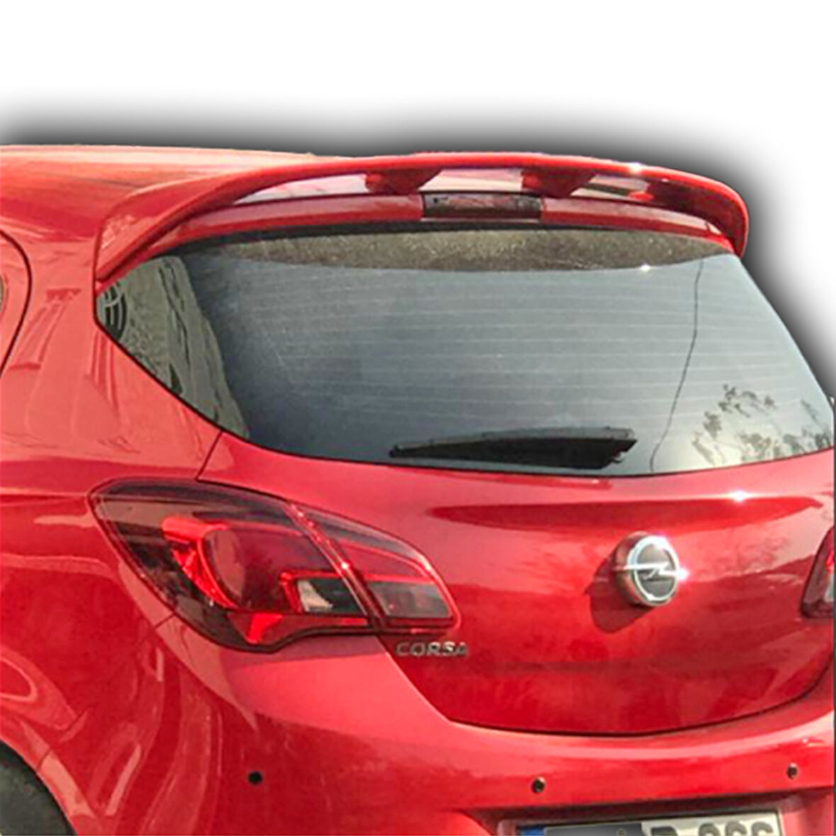 Opel Corsa E Spoiler Boyalı