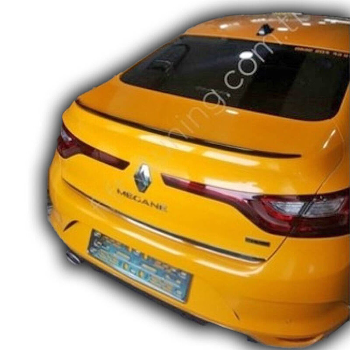 Renault Megane 4 Sedan Spoiler İnce Çıta Boyalı