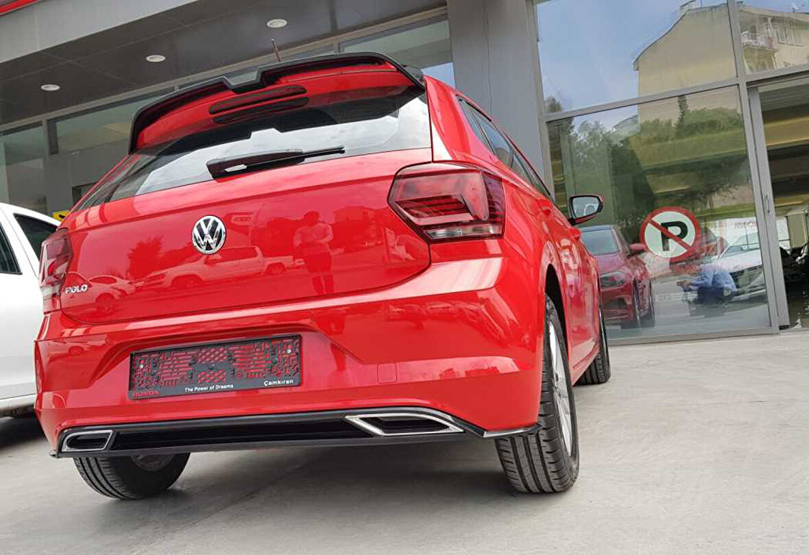 Volkswagen Polo 2019+ Oettinger Spoiler Parlak Siyah