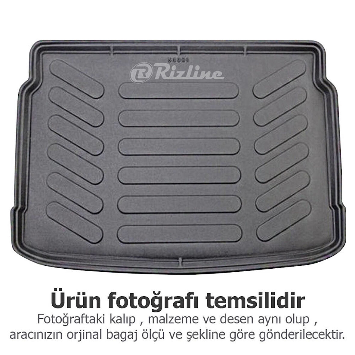 Renault Scenic 3 (5 KOLTUK) 2009 Sonrası Rizline Bagaj Havuzu