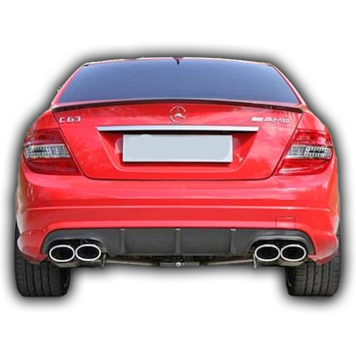 Mercedes W204 2006-2010 C180 Uyumlu Difüzör (Plastik)