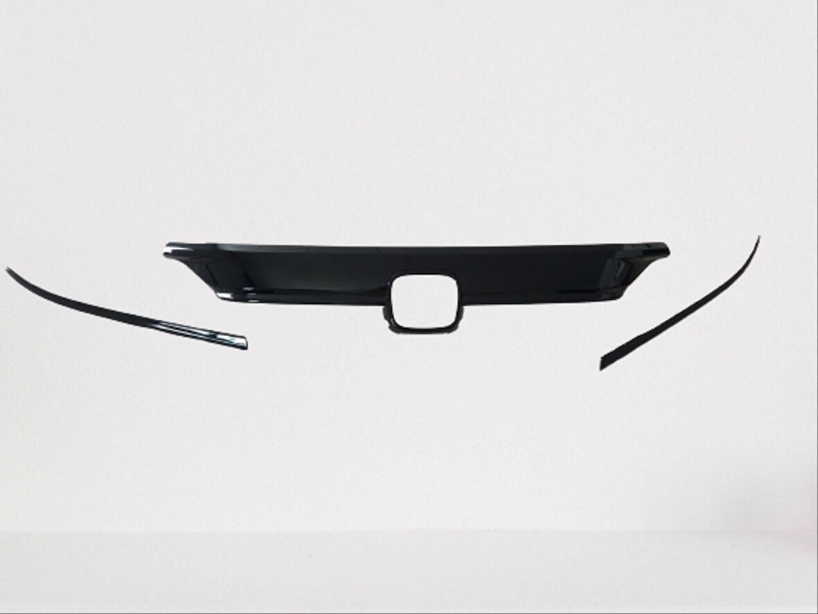 Honda 2022 Civic Panjur Kaplama - Piano Black 3 Parça