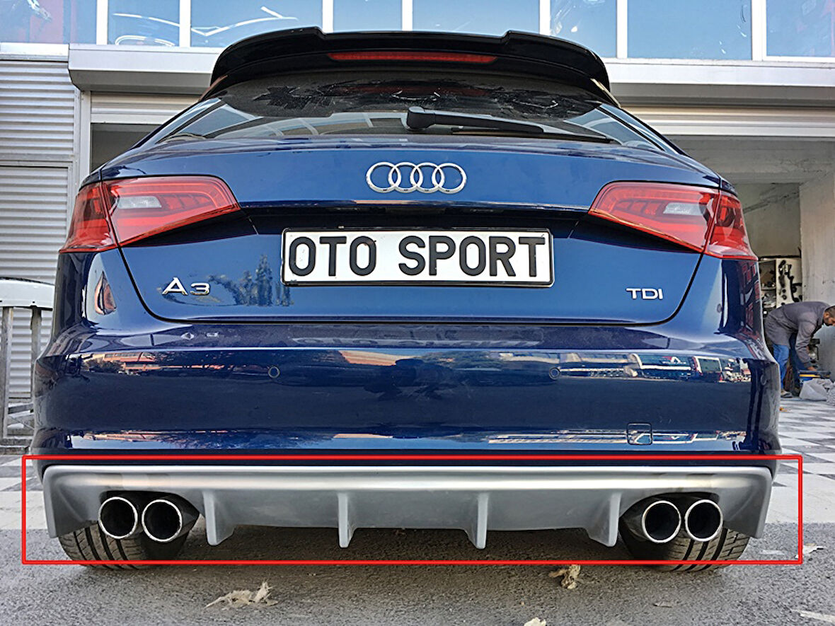 Audi A3 8V 2016-2019 HB Difüzör