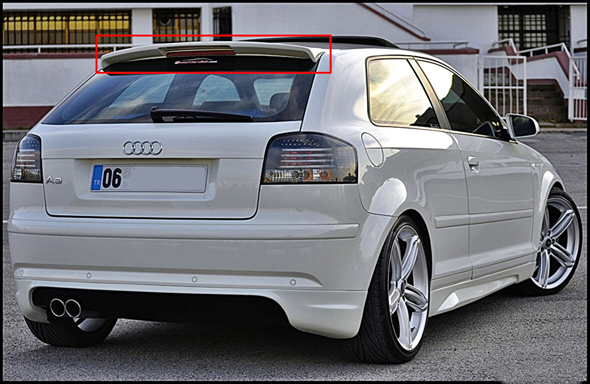 Audi A3 8P 2008-2013 Sportback Spoiler