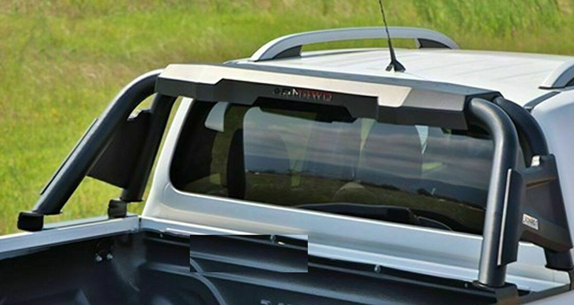 Nissan Navara 2010-2016 (Double Plus Black) Poliüretan Siyah Roll Bar AQM4WD