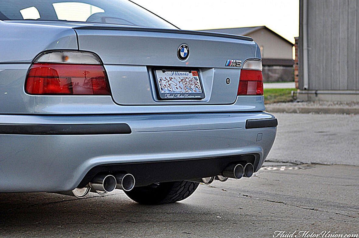 Bmw E39 1998-2003 Çift Çıkış Difüzör