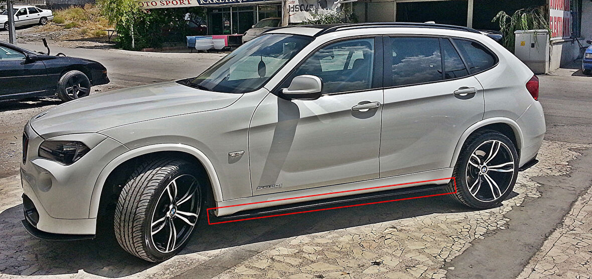 Bmw X1 84 2009-2014 Marşpiyel Lip Plastik
