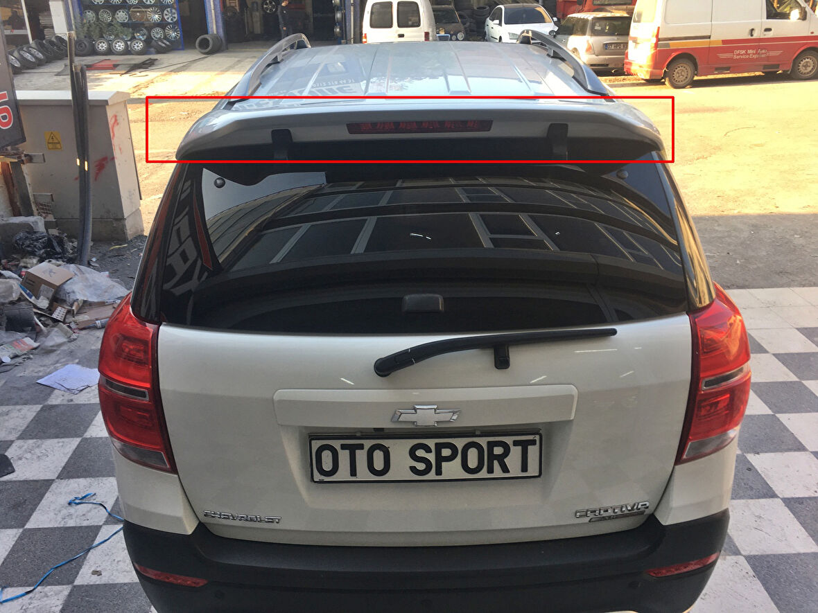 Chevrolet Captiva Bagaj Üstü Spoiler