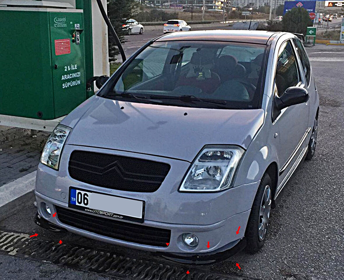 Citroen C2 Ön Tampon Flap