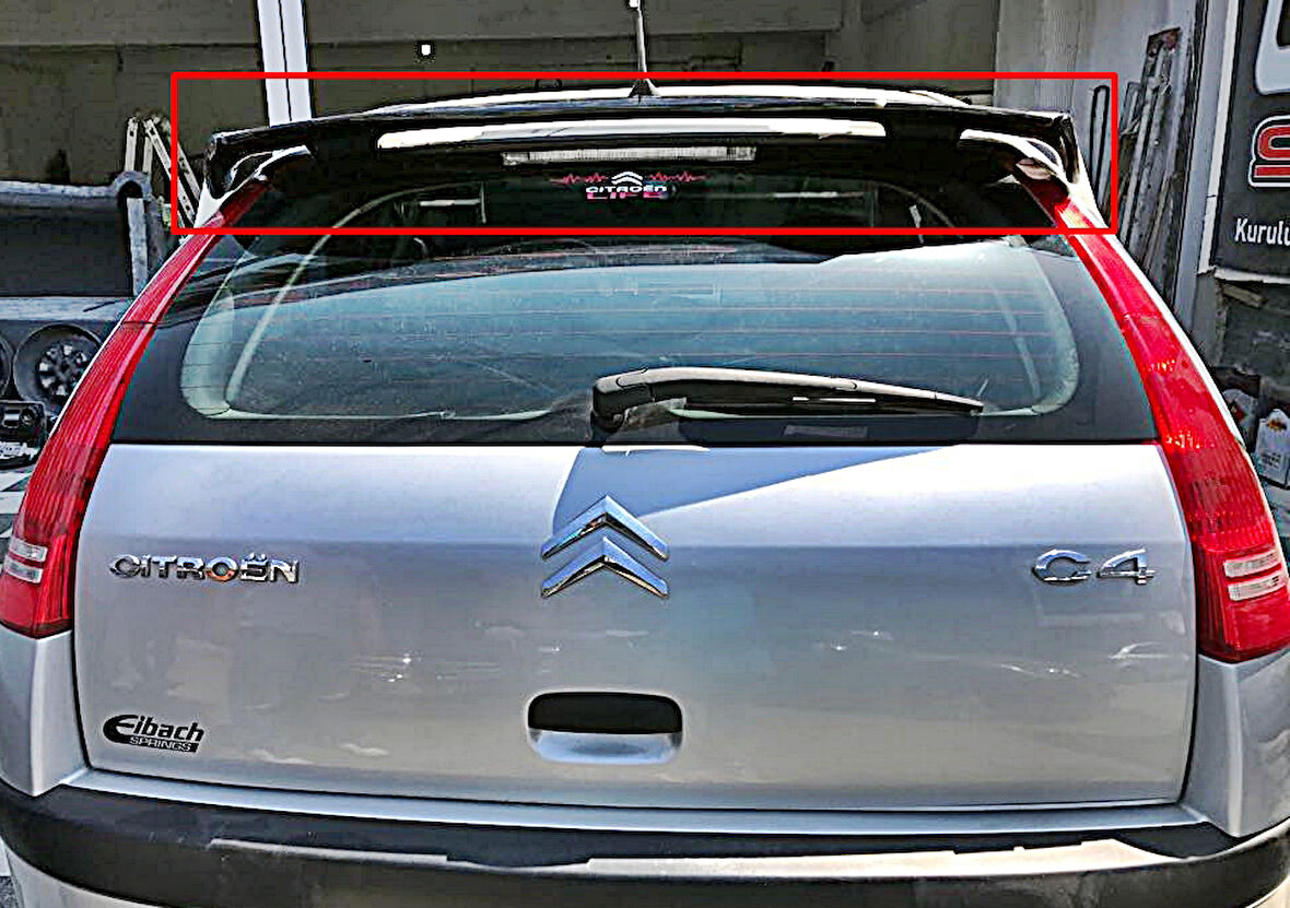 Citroen C4 BGR Spoiler