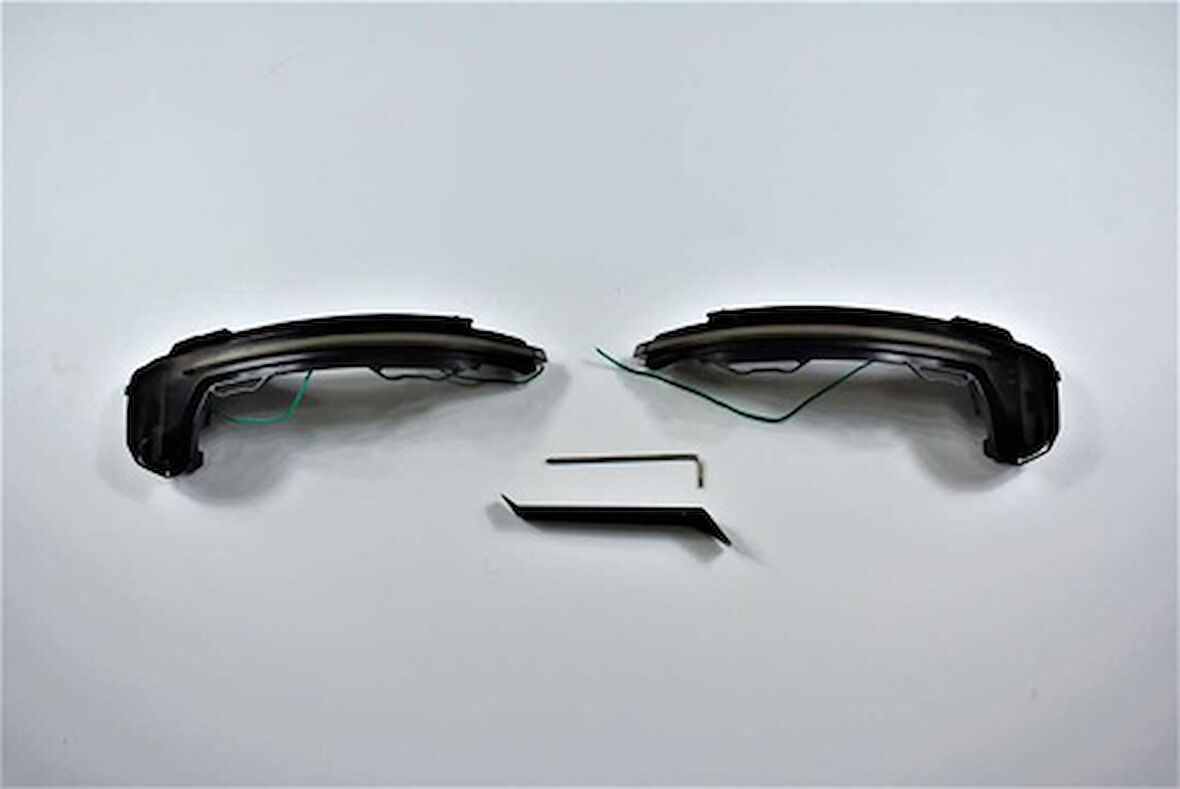 Volkswagen Tiguan 2016+ Dinamik Led Ayna Sinyali Mavi Selamlama