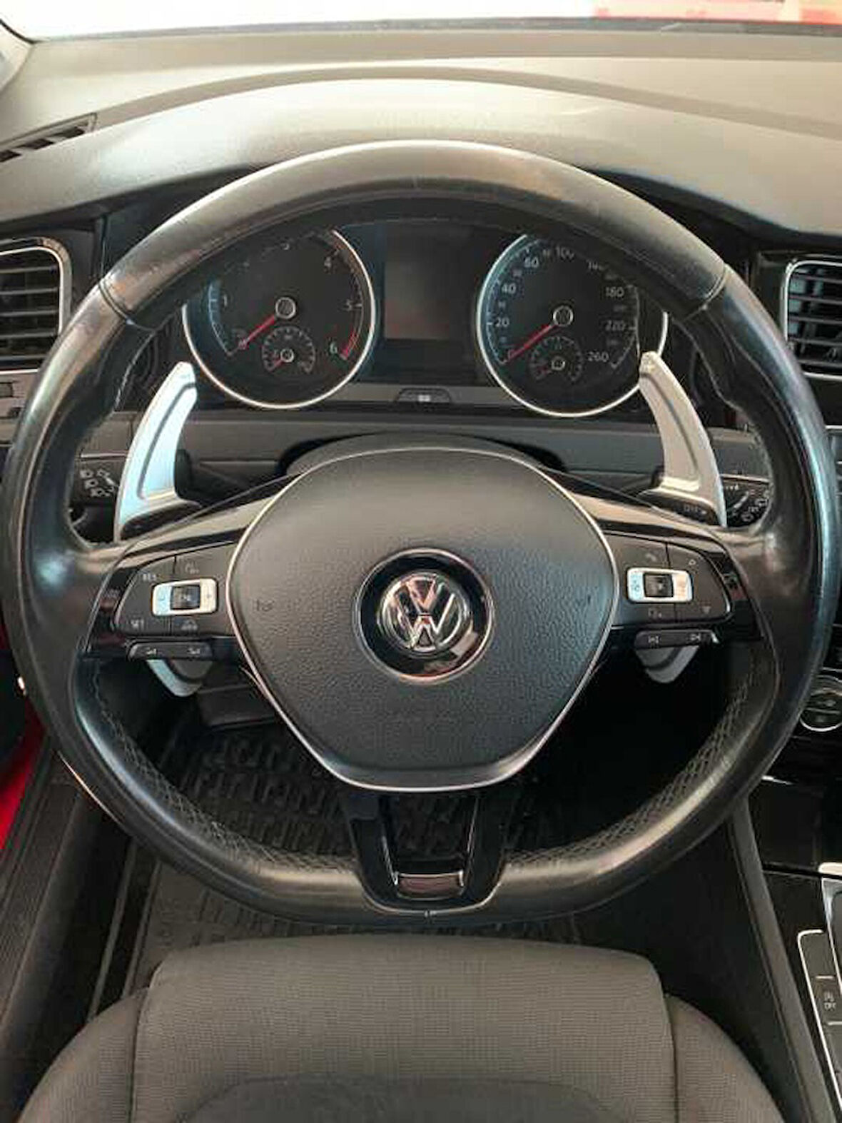 Volkswagen Golf 7 Tiguan 2017+ Paddle Shift Silver (F1 Vites Pedal Kulakçığı)