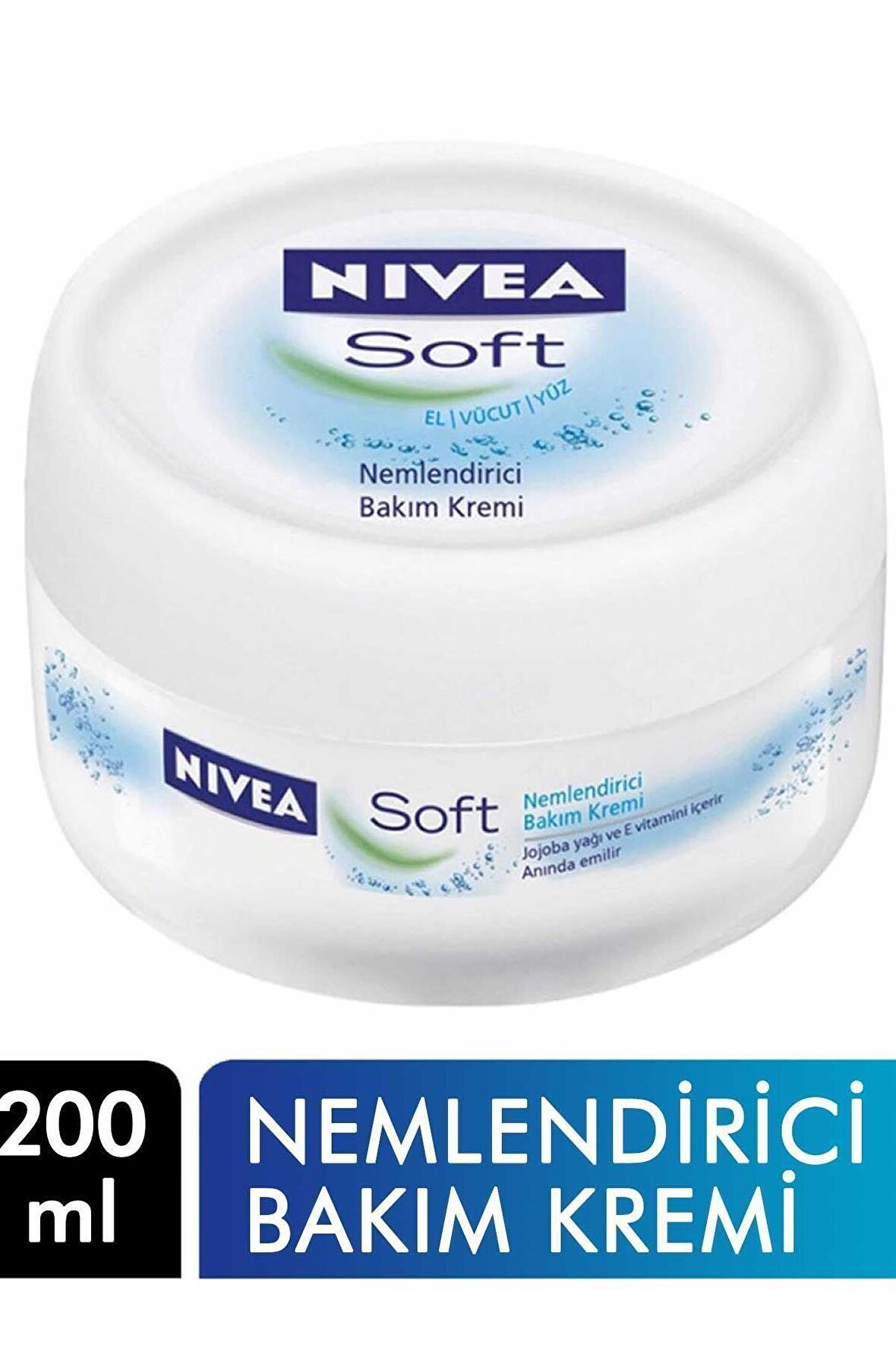 NIVEA SOFT NEMLENDİRİCİ BAKIM KREMİ 200ML
