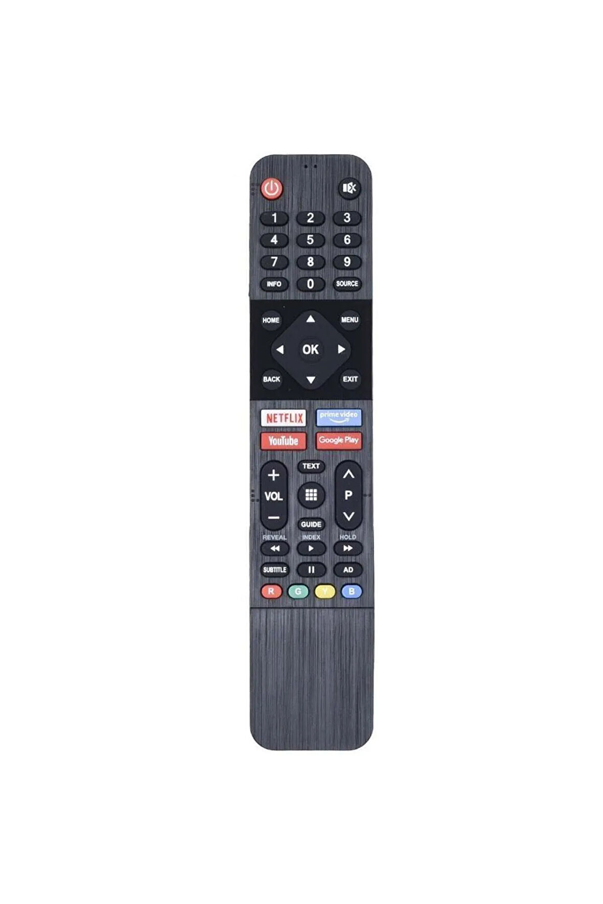 Prime Video Youtube Google Play Led Tv Televizyon Uzaktan Kumanda TR-307 Uyumlu