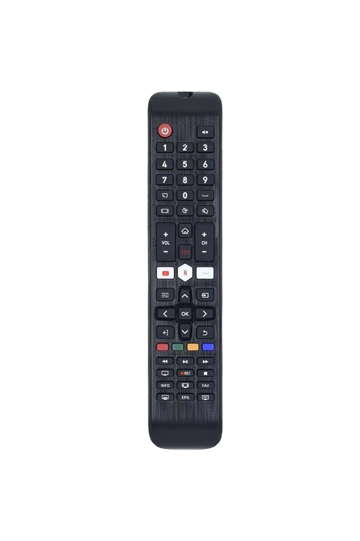 Axen Hi-Level Preon Elton Netflix Youtube Tuşlu Uyumlu Led Tv Televizyon Uzaktan Kumanda TR-803