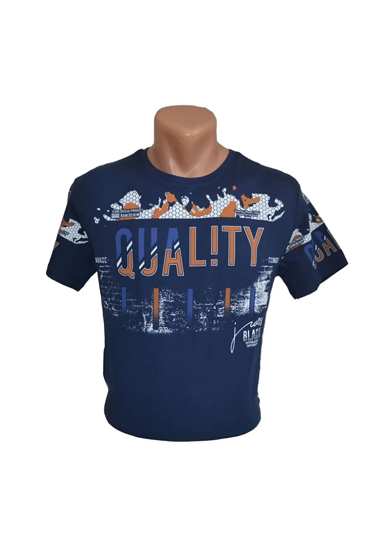 Erkek Bisiklet Yaka Tişört