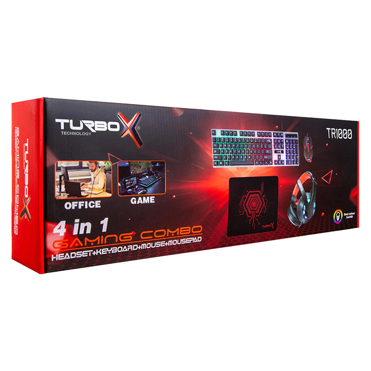 turbox tr1000 4in1 gaming combo set
