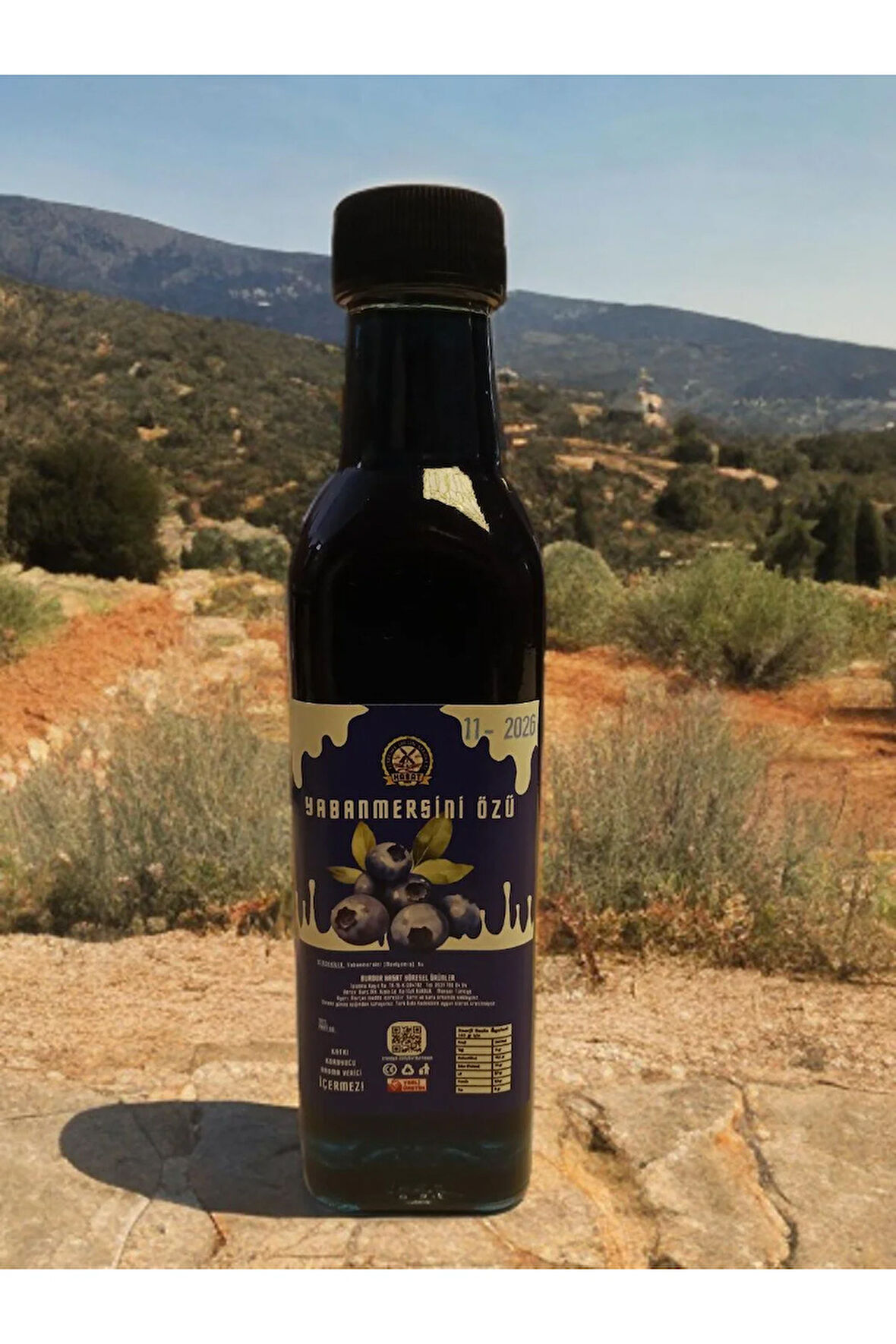 350 ml Doğal Yabanmersini Özü (MAVİYEMİŞ)