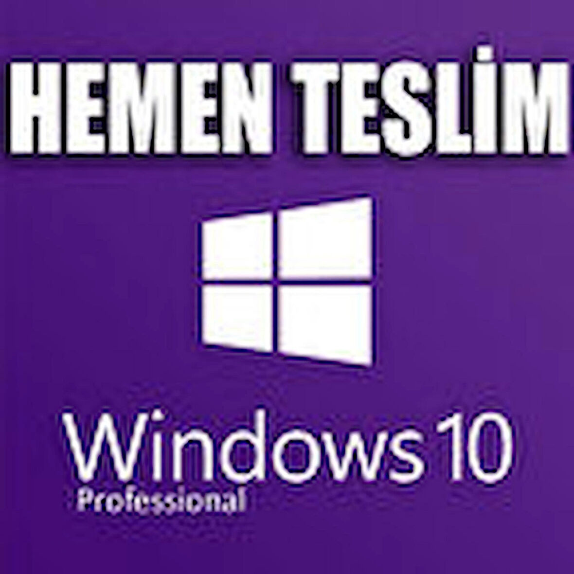 Windows 10 Pro Türkçe 64 bit TR Lisans Key