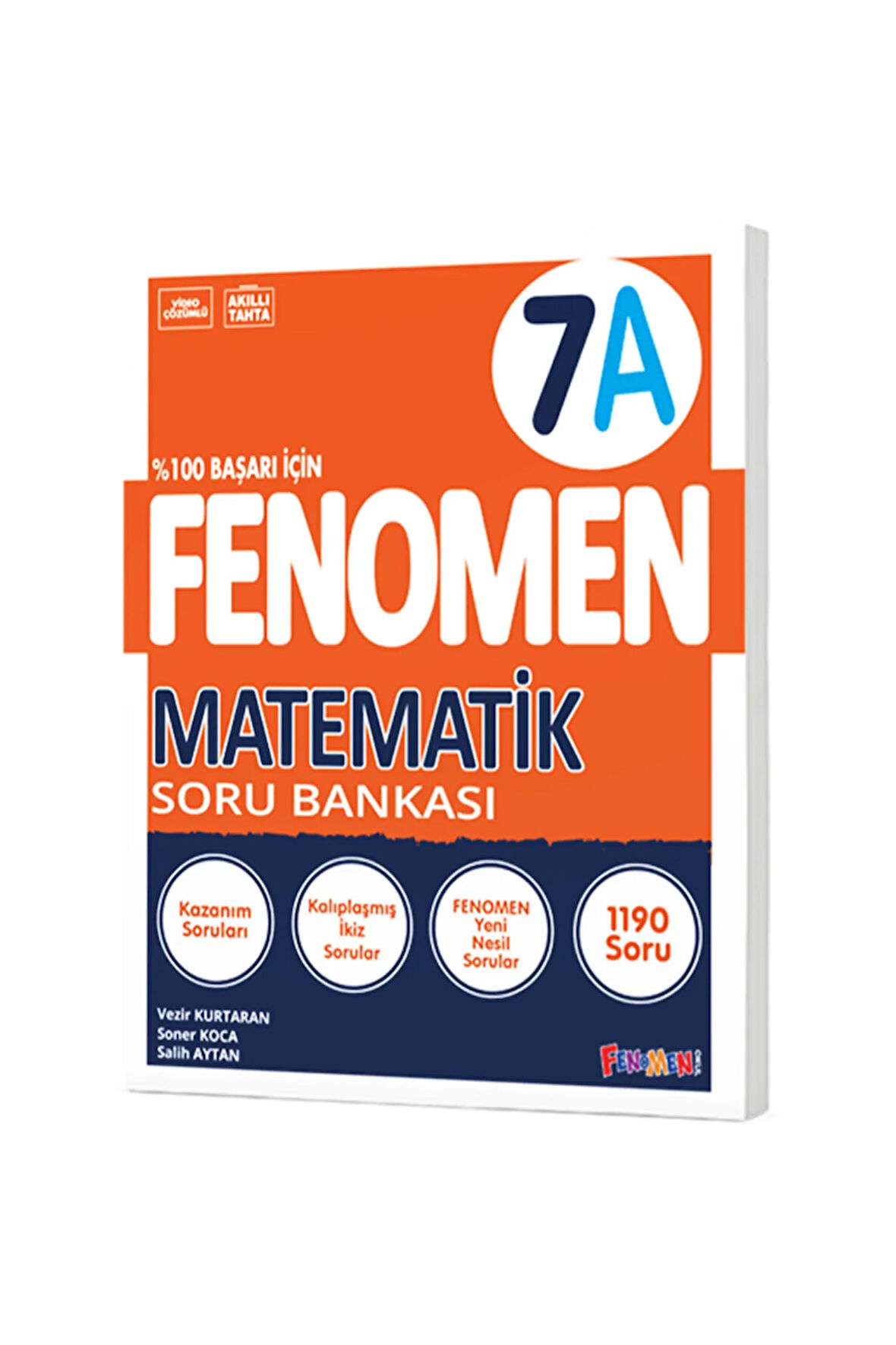 FENOMEN OKUL 7. SINIF MATEMATİK SORU BANKASI (A) / 9786258450521