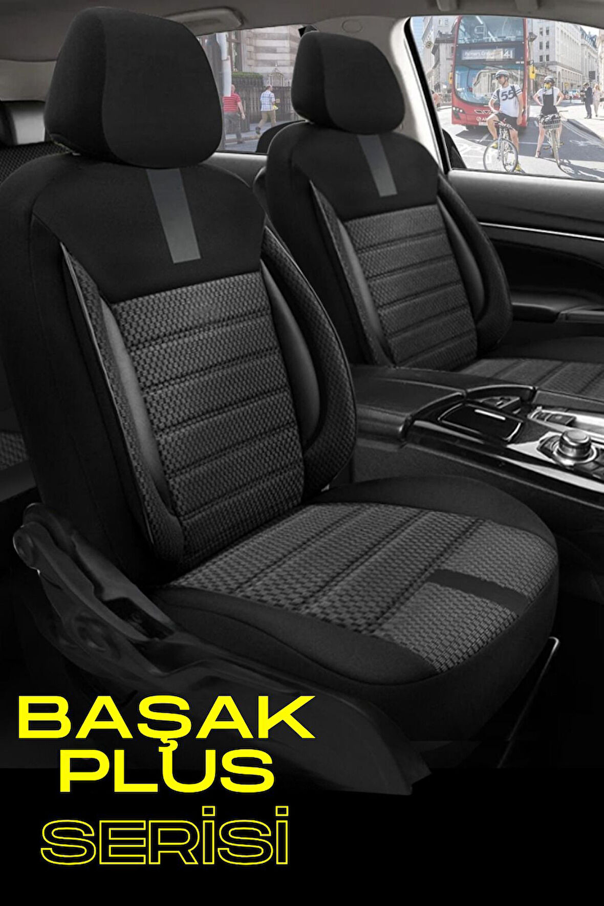 Ford Escort Aracınıza Uyumlu Kırmızı Başak Plus Serisi Dokuma