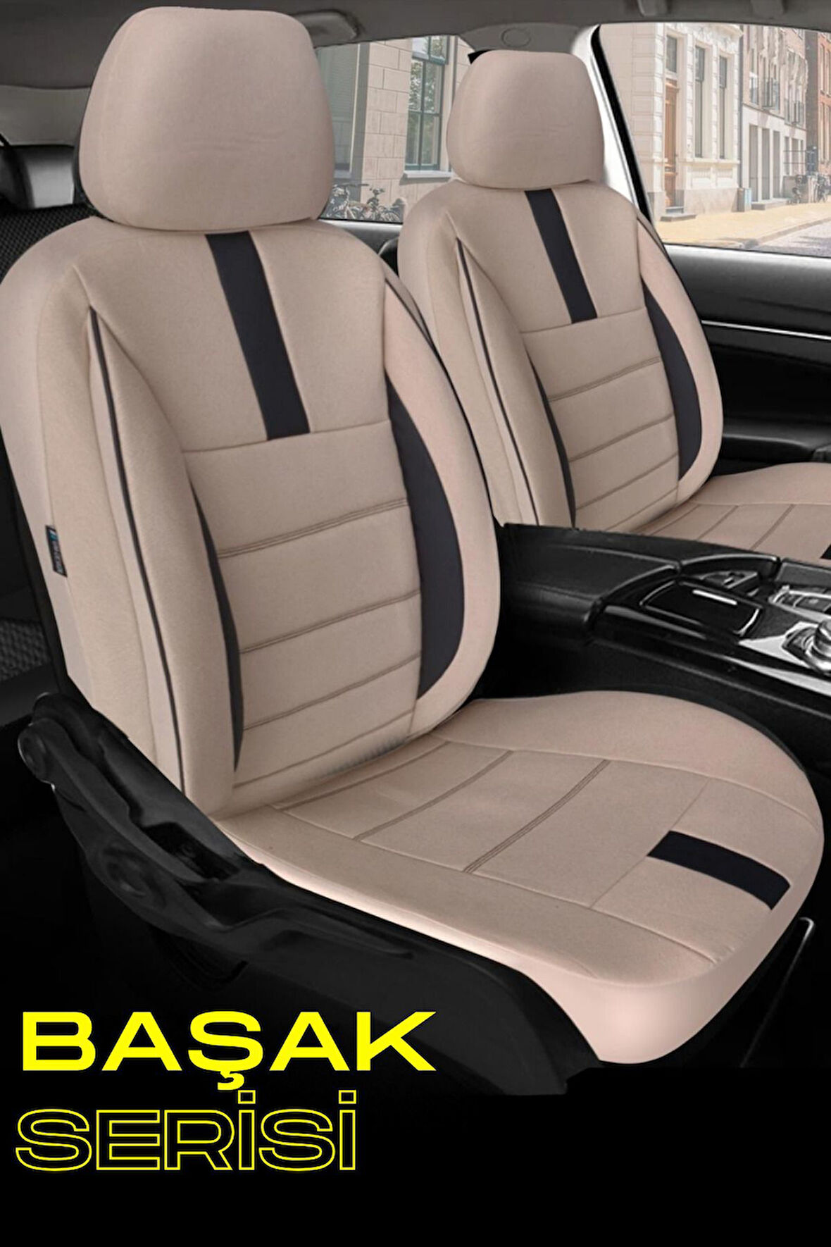 Seat Leon Hatchback 2006-2012  Aracınıza Uyumlu Taba Başak Serisi Tay Tüyü