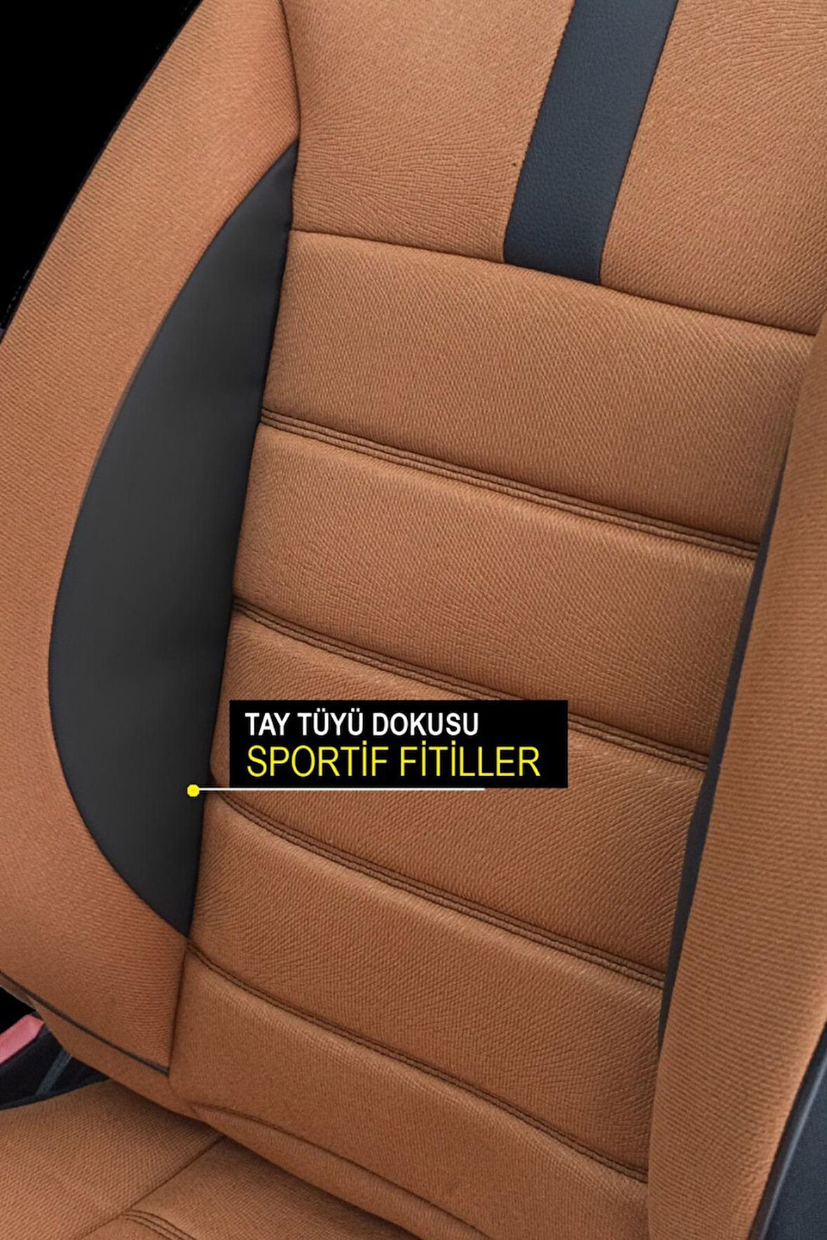 Mitsubishi Asx Jeep 2010-2016  Aracınıza Uyumlu Taba Başak Serisi Tay Tüyü