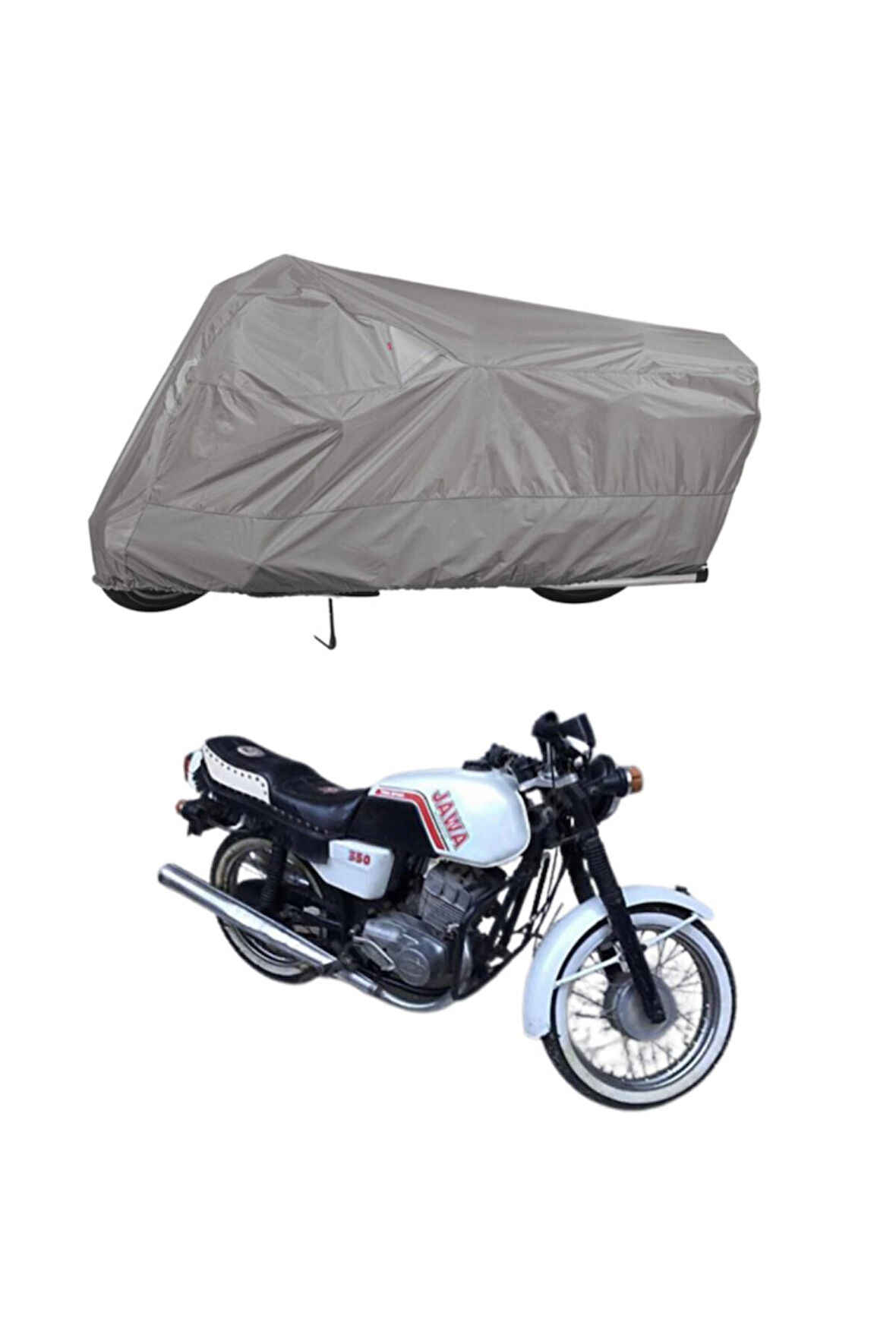 Jawa 350 Twin Sport   Motor Motosiklet Brandası Bağlantı Tokalı 4 Mevsim Su Geçirmez