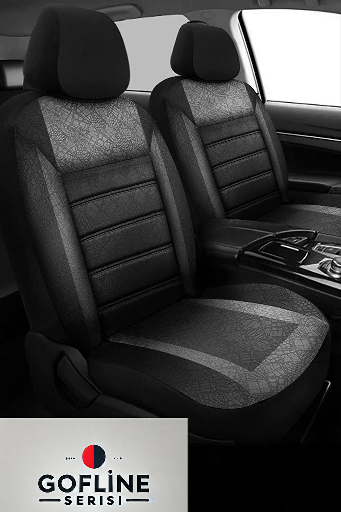 Fiat Seicento (1997–2010) Uyumlu Kırmızı Gofline Serisi Serisi Dokuma