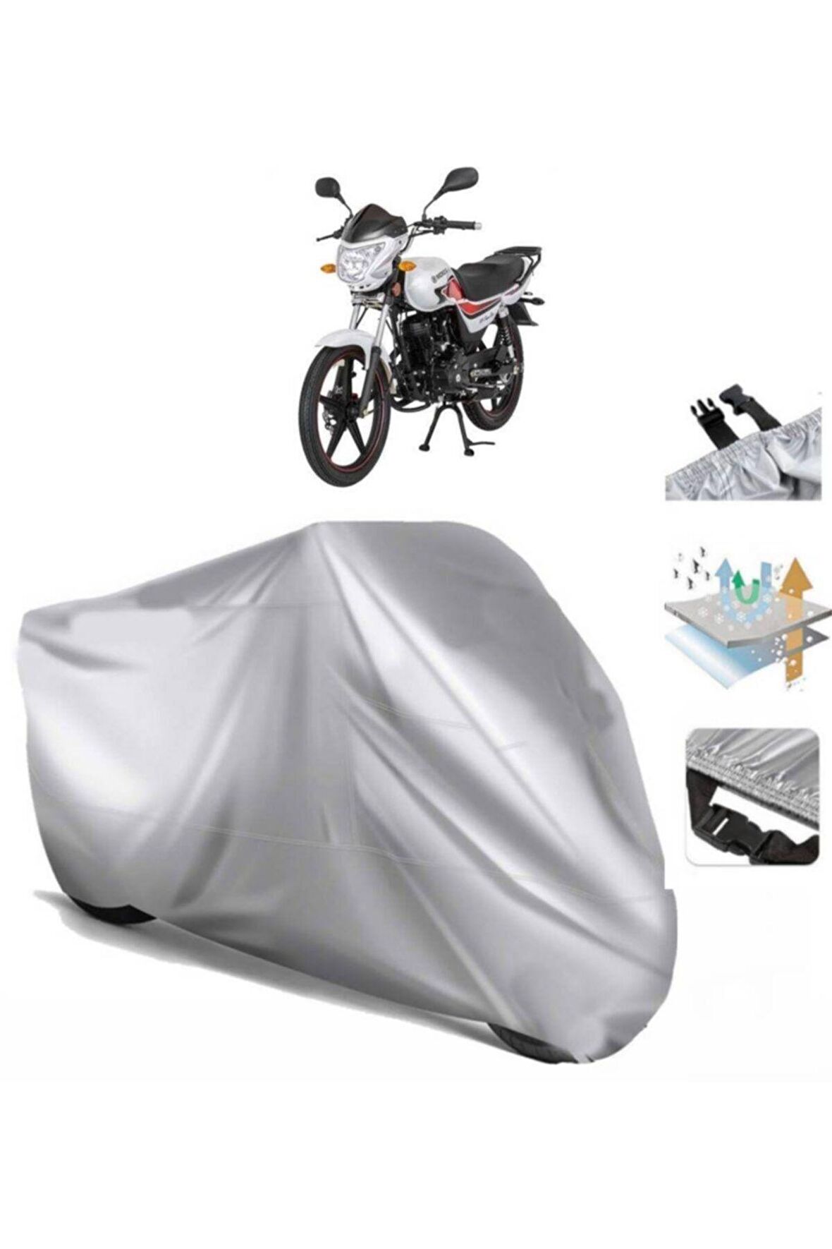 Mondial 125 Superboy I Motosiklet Brandası Arka Çanta Uyumlu (bağlantı Tokalı)