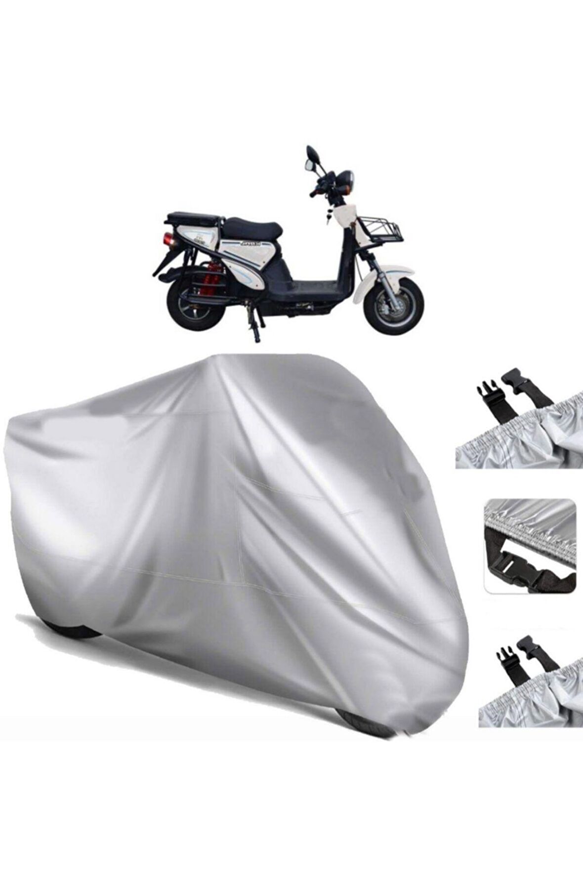 Kral Motor Kr-04 Elektrikli Motor Brandası Arka Çanta Uyumlu (bağlantı Tokalı)