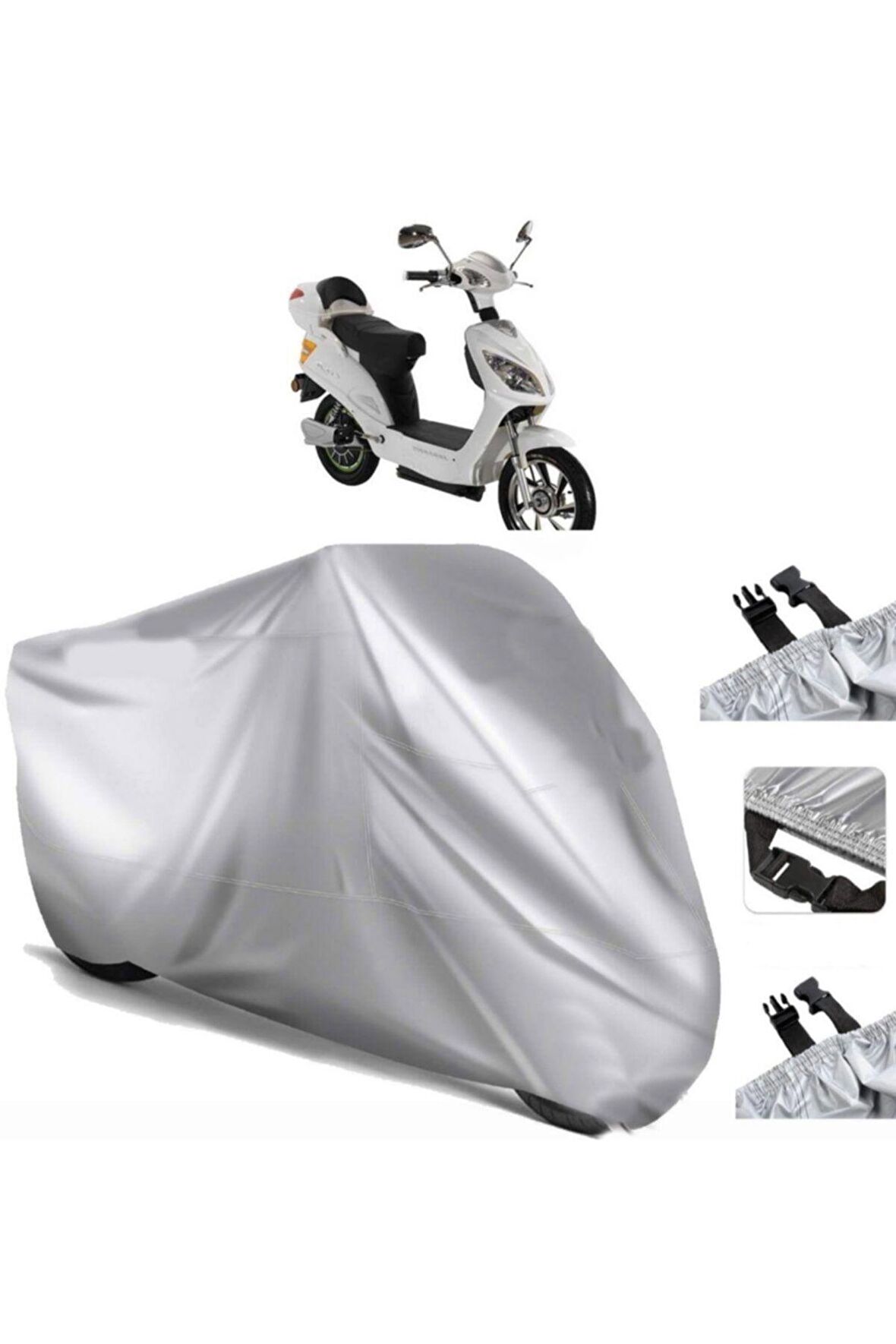 Stmax Zwd 406 L Elektrikli Motor Brandası Arka Çanta Uyumlu (bağlantı Tokalı)