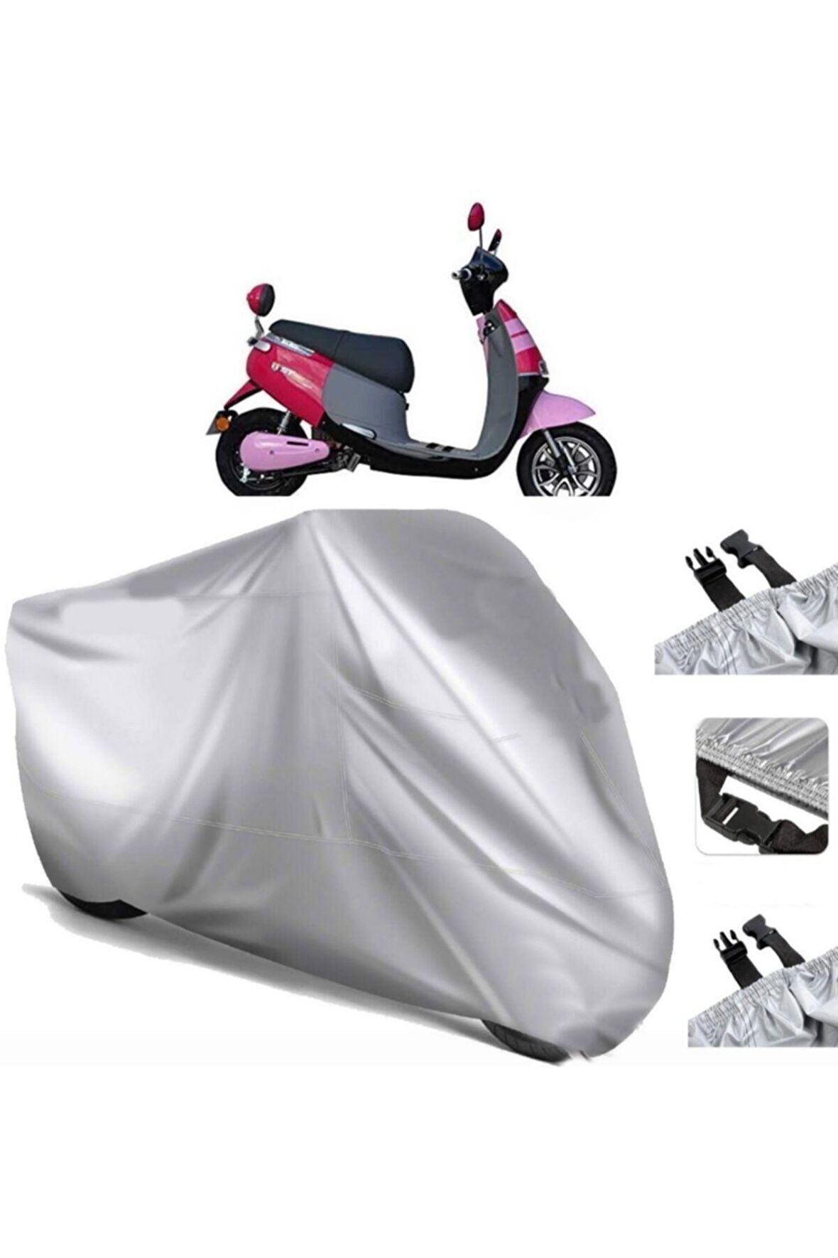 Stmax Viva 250 Elektrikli Motor Brandası Arka Çanta Uyumlu (bağlantı Tokalı)
