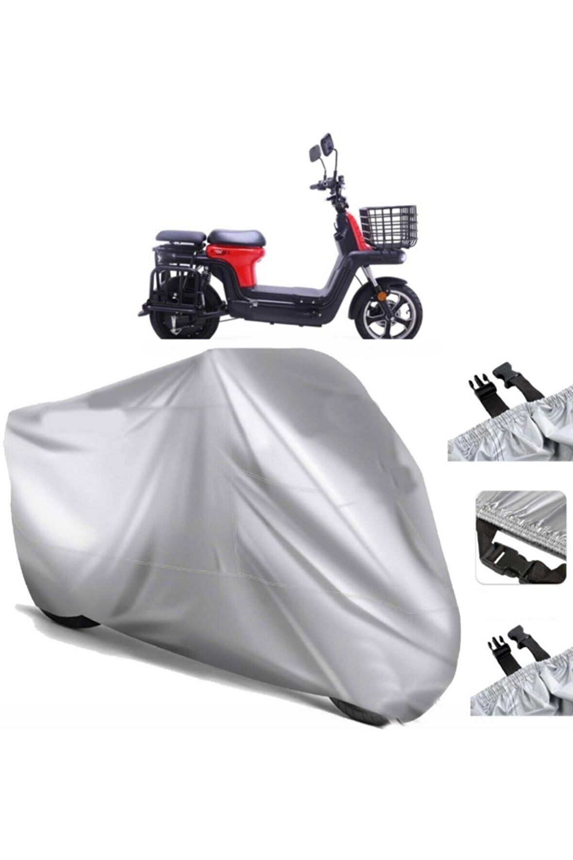 Rks E-cargo Elektrikli Motor Brandası Arka Çanta Uyumlu (bağlantı Tokalı)