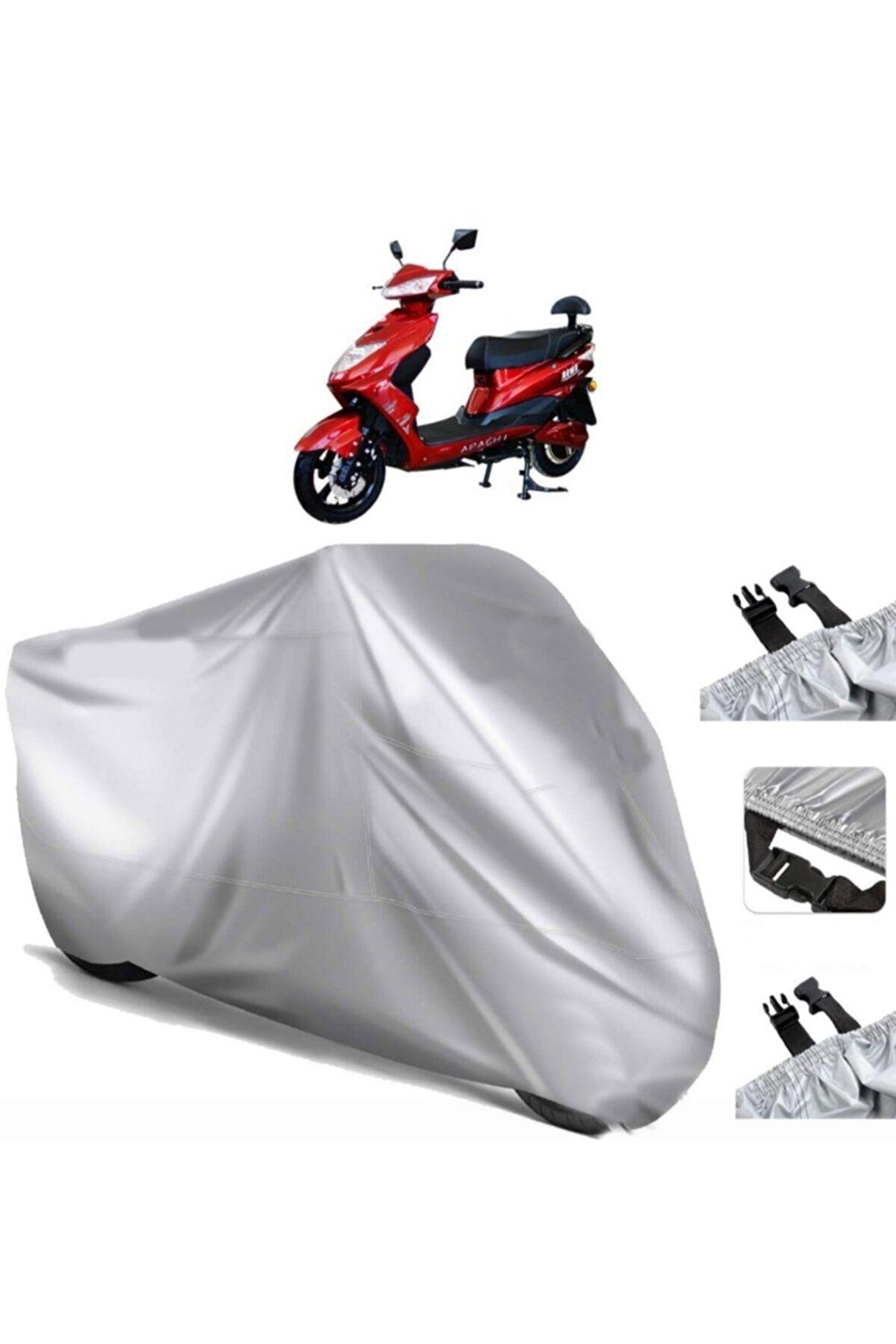 Apachi Arma Elektrikli Motor Brandası Arka Çanta Uyumlu (bağlantı Tokalı)