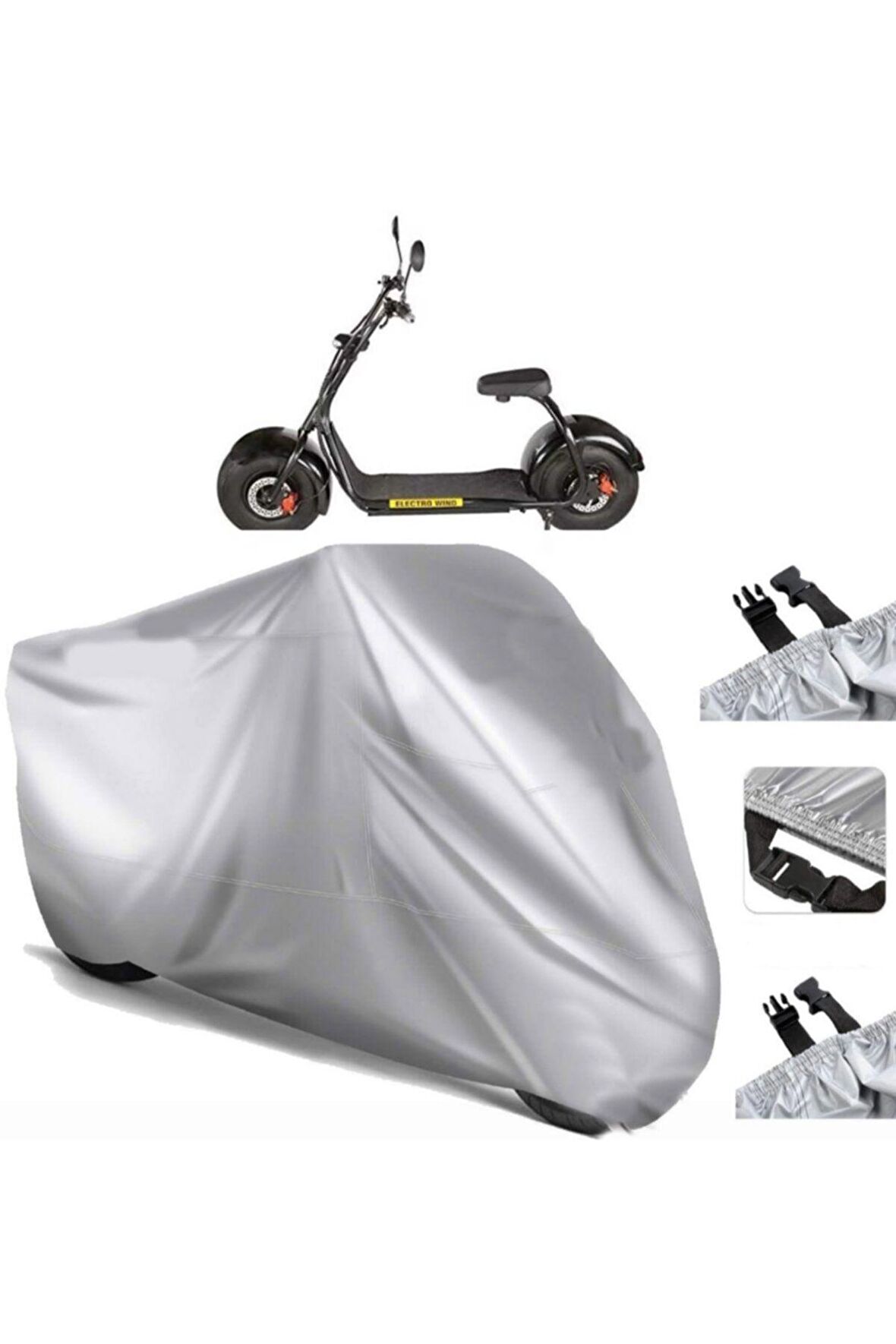 Electro Wind Ew 12 Easy Elektrikli Motor Brandası Arka Çanta Uyumlu (bağlantı Tokalı)