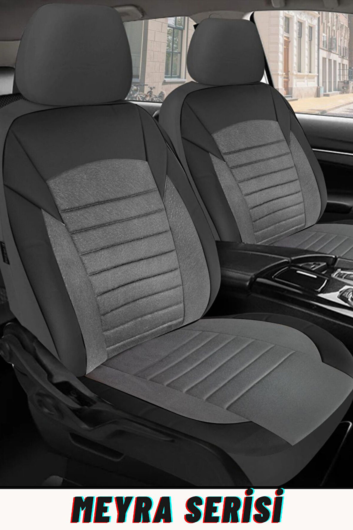Citroen C4 Cactus Hatchback 2016-2019 Aracınıza Uyumlu Meyra Serisi Tay Tüyü Deri Detay Taba