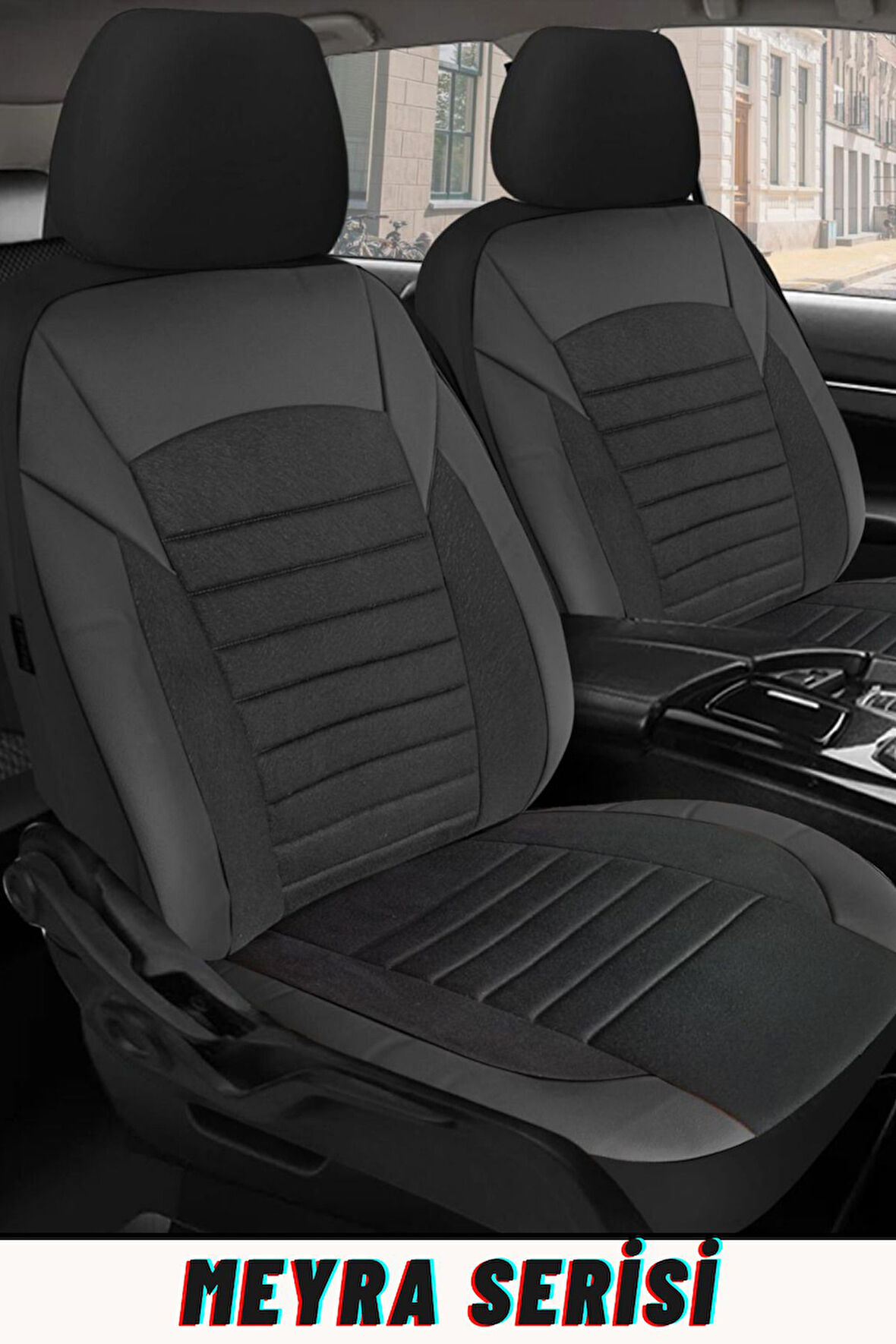 Opel Astra J Kasa Hatchback-Sedan 2011-2015  Aracınıza Uyumlu Meyra Serisi Tay Tüyü Deri Detay Bej