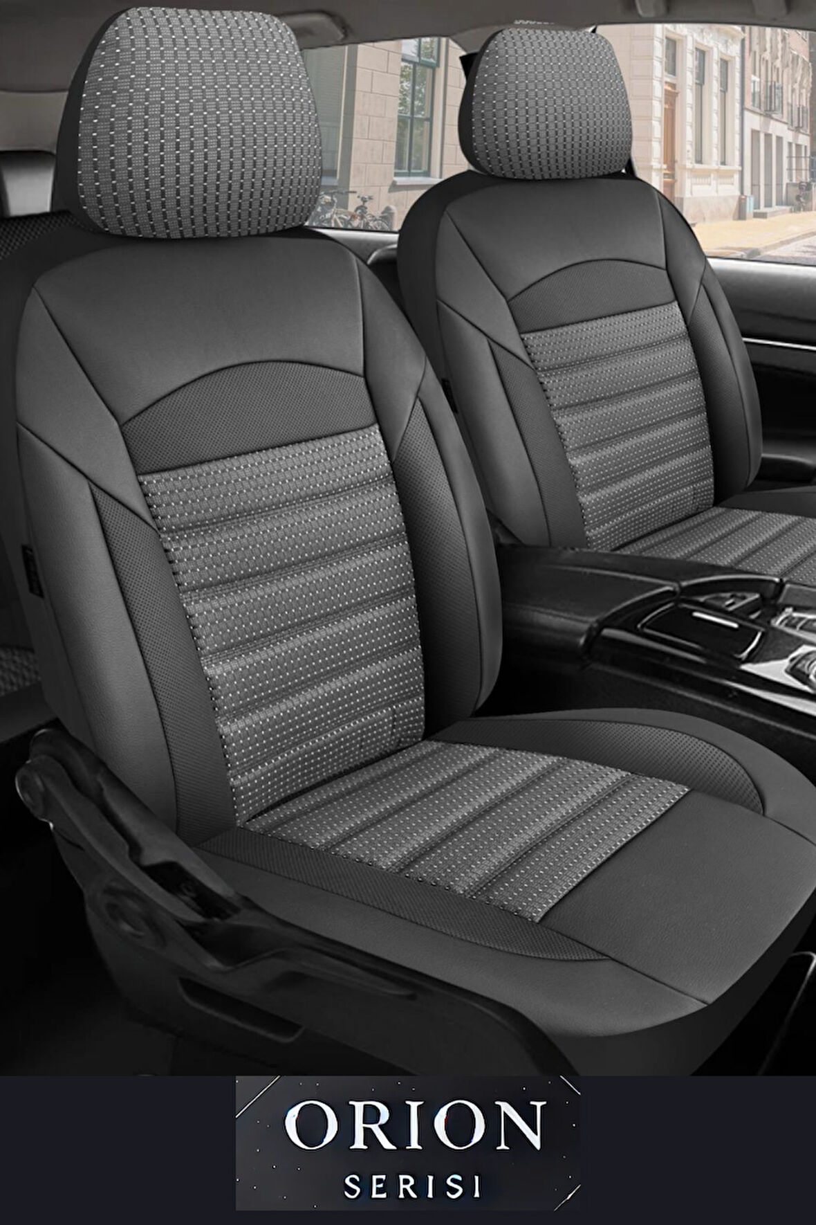 Audi A4 B8/K Sedan 2007-2015 Aracınıza Uyumlu Siyah Orion Serisi Jakar Kılıf