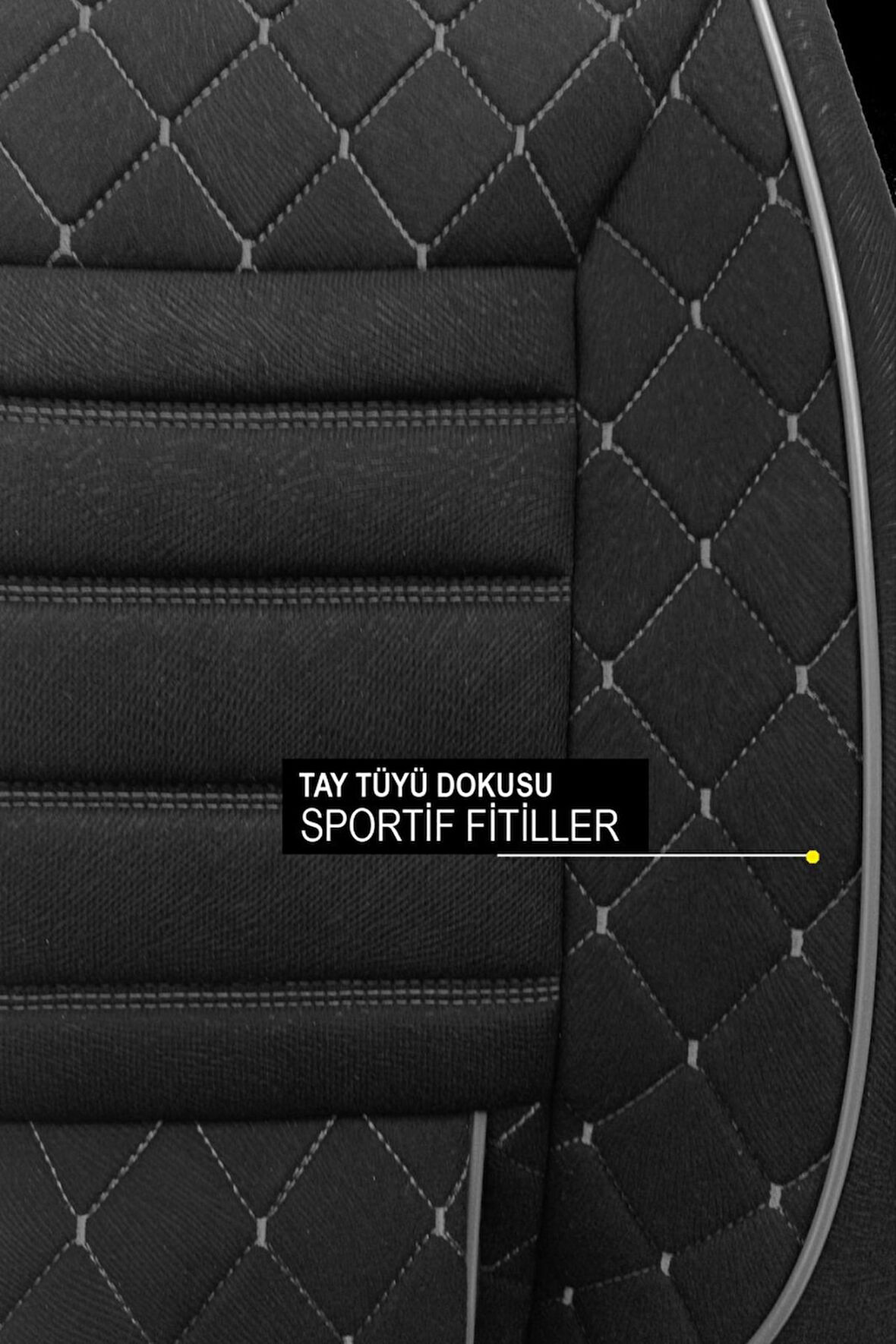 Tata Telco (various models) Uyumlu Kırmızı Bel Destekli Prestigo Tay Tüyü