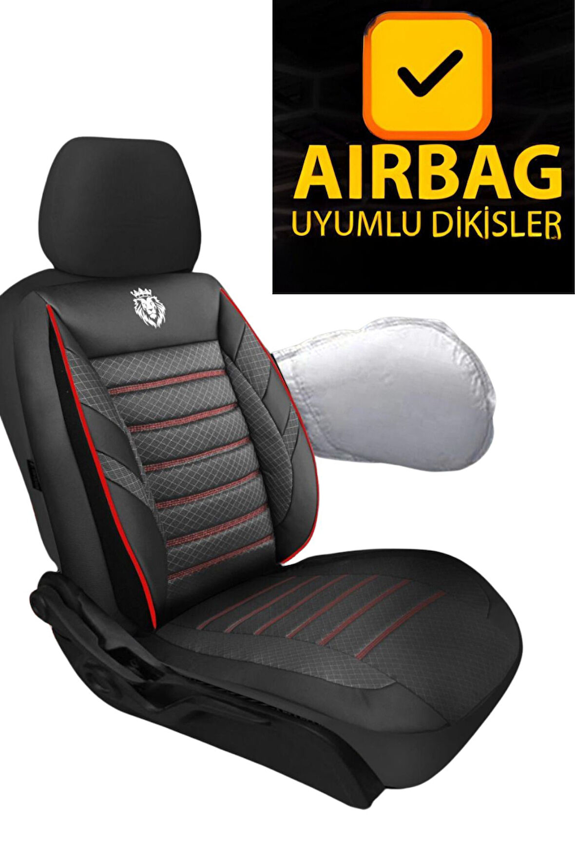 BMW 3.16-3.18 HR-Sedan 1993-2000 Aracınıza Uyumlu Kırmızı Saren Serisi Jakar Kumaş