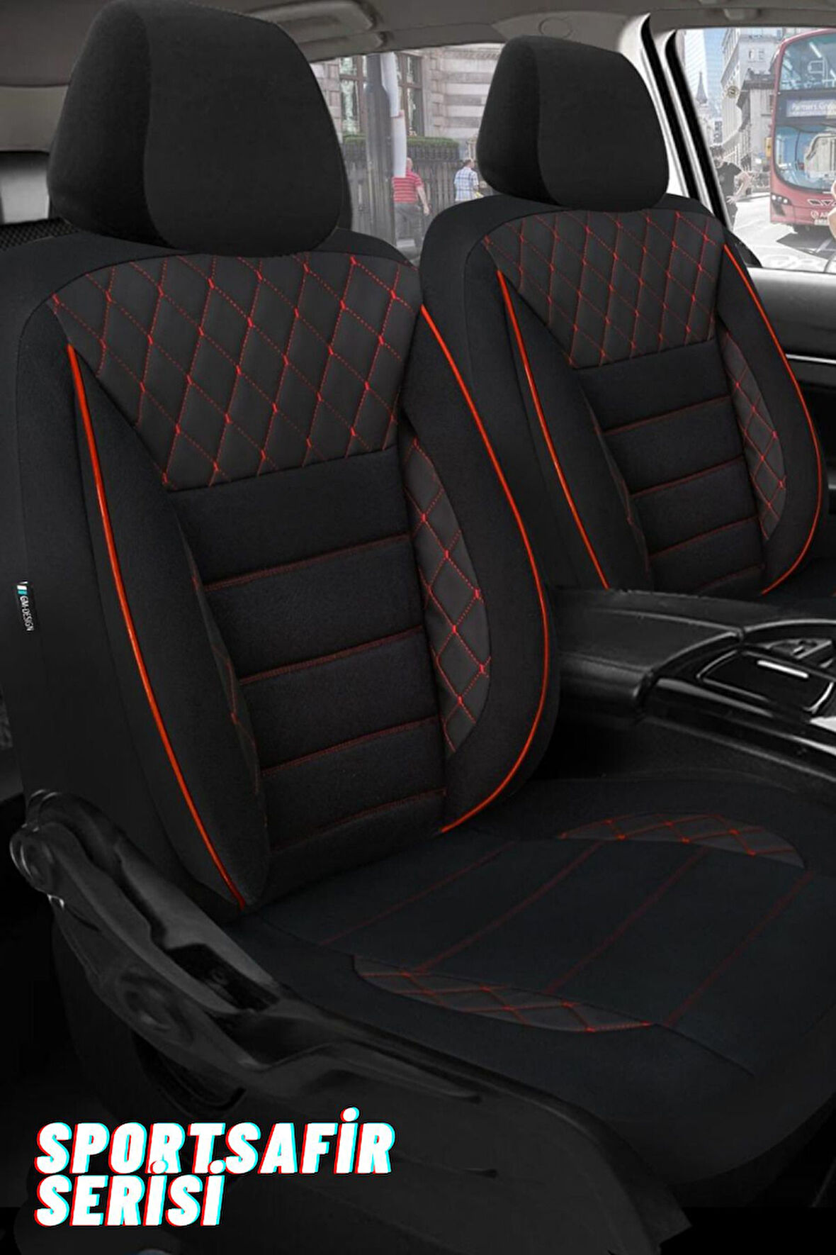 Kia Cerato Sedan 2016-2019  Beyaz Aracınıza Uyumlu Sportsafir Series Tay Tüyü