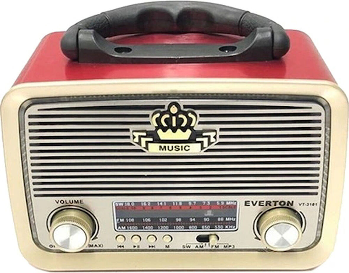 Bt Usb İbreli Şarjlı Radyo