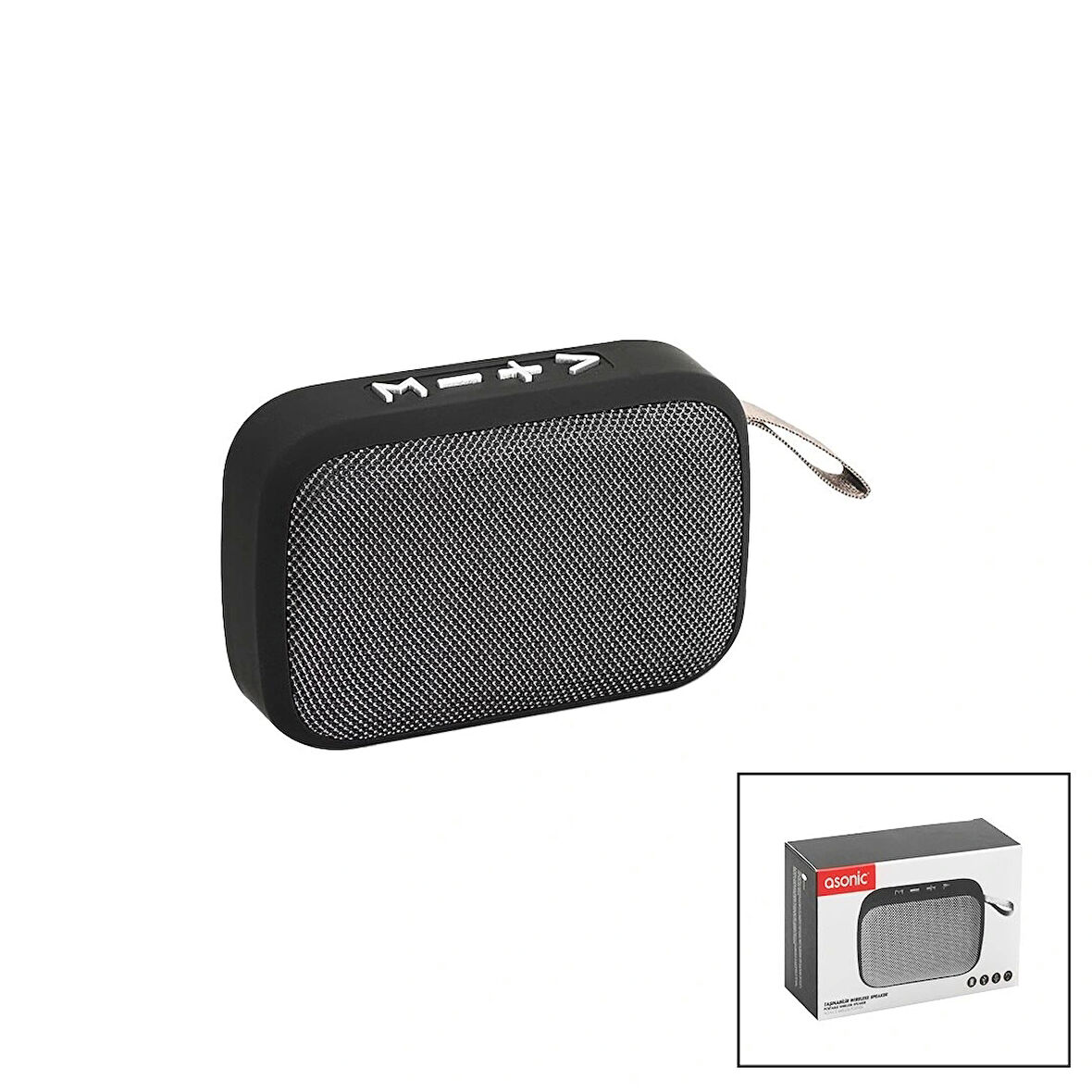 Bluetooth Wireless  Mini  Hoparlör Speaker  Usb Şarjlı   3w  300mah Pil - Mikrofon - Kart Girişi As-02